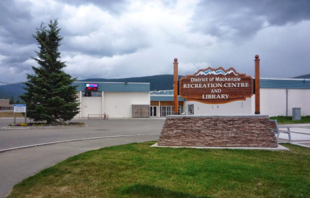 Rec Centre (across the street) - Alexander Mackenzie Hotel, Mackenzie BC